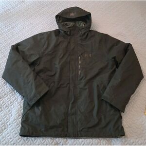 Helly Hansen Men's Squamish CIS 3-in-1 Jacket Size XL Beluga Green‎